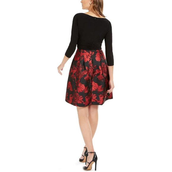 Size 6 Brand New Jessica Howard Floral Dress - Picture 4 of 8